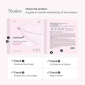 medicube Salmon DNA PDRN pink collagen jelly gel mask | overnight face mask for glass glow skin- ... | Amazon (US)