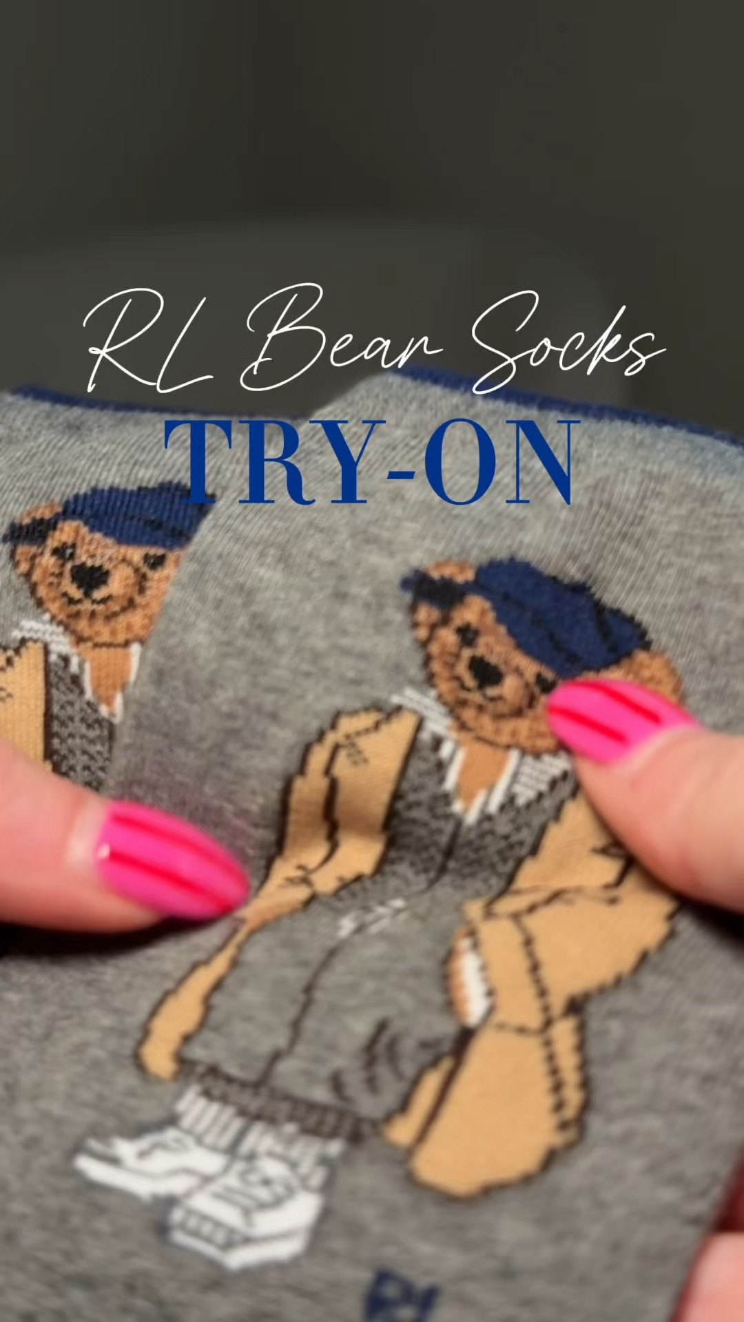 RL bear socks, cute socks, crew socks, belk, Ralph Lauren, UGG

#LTKootd