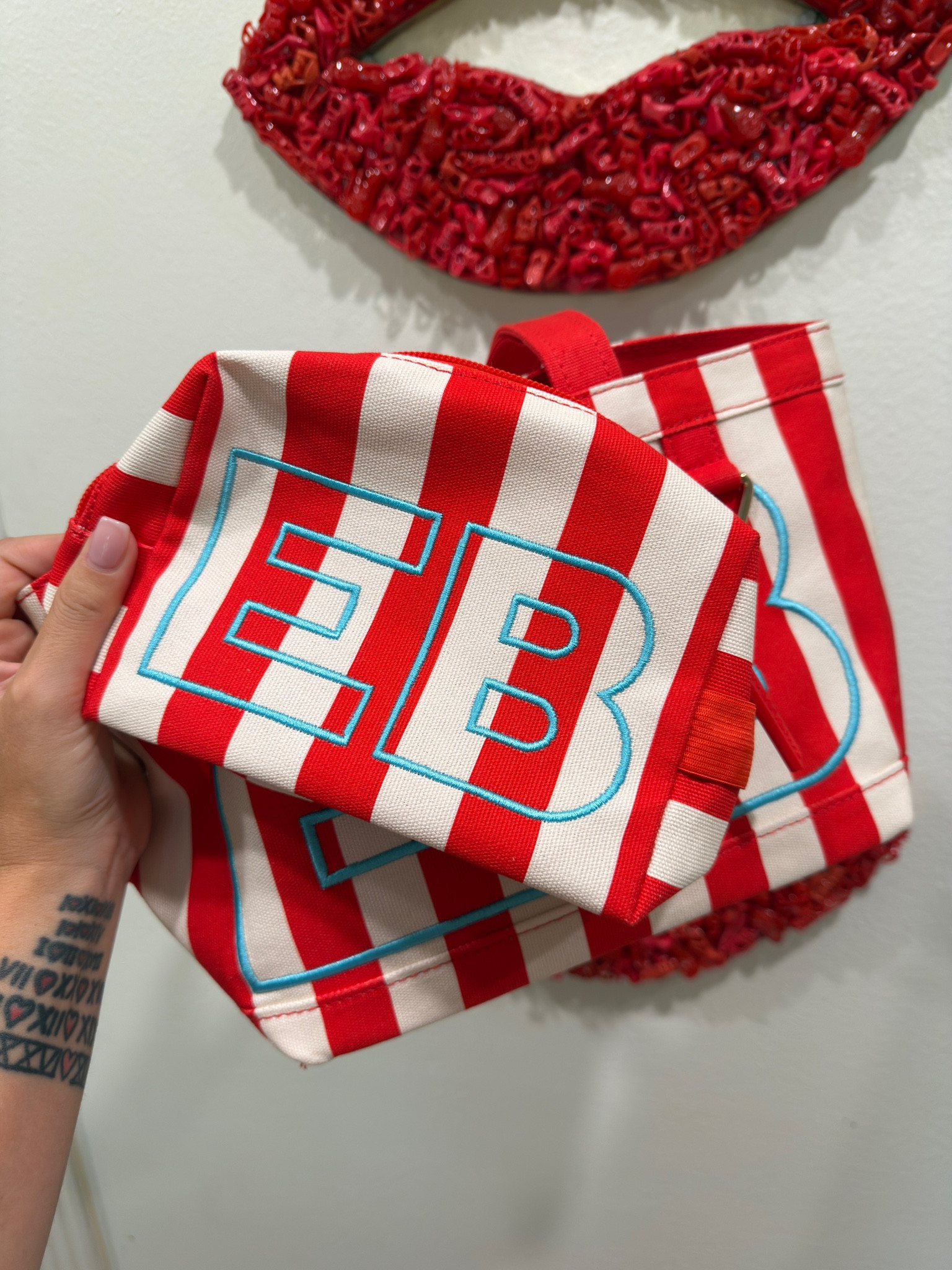 Baublebar said "here's two of your monogram" and honestly? Correct move. One for everything, one for the essentials — both getting used, neither going in a closet. I love them! 

 