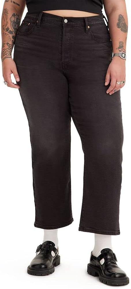 Levi's Women's Ribcage Straight Ankle Jeans | Amazon (US)