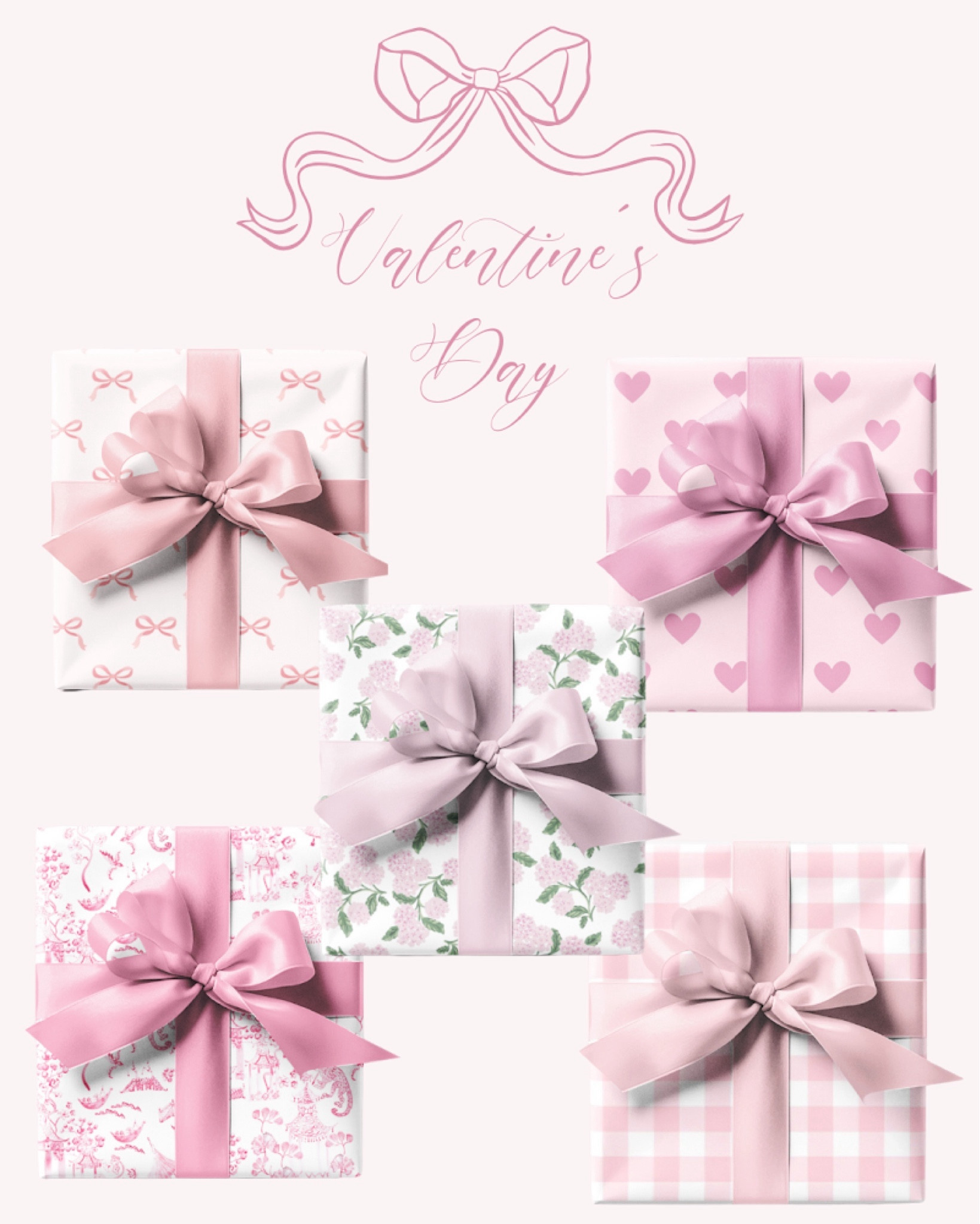 Valentines gift wrap 🩷✨
#MaddenlyPaperie #girlygift #wrappingpaper #girly #coquette #valentines