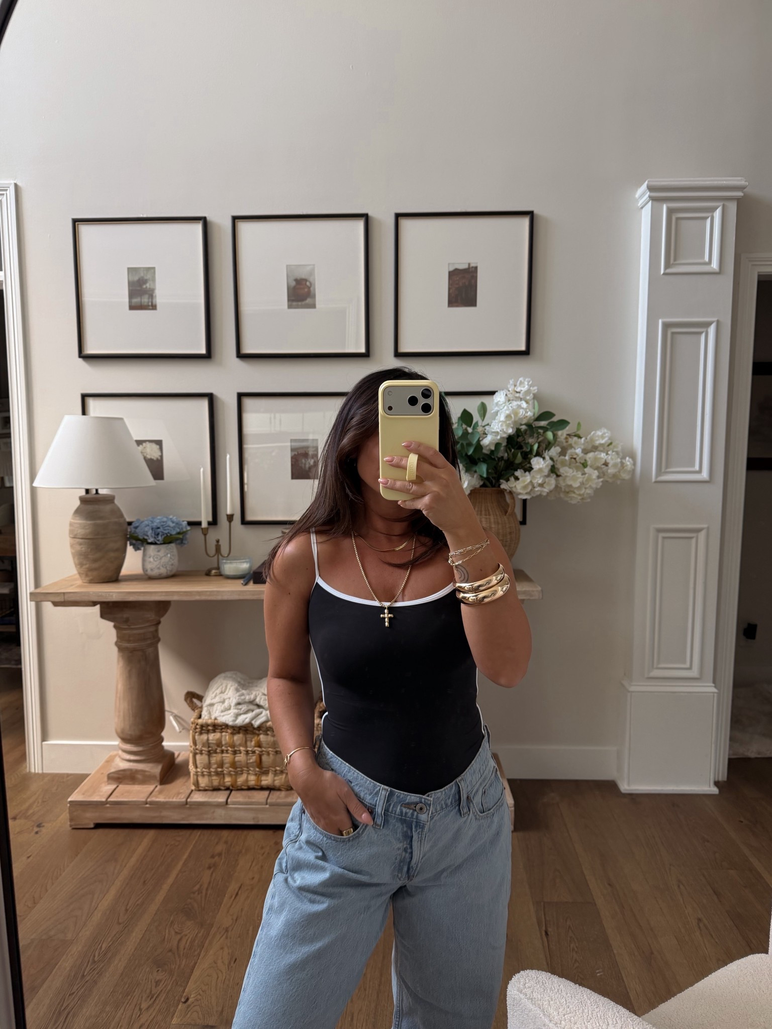 Black and white basic bodysuit from Amazon 

#LTKootd #LTKgrwm #LTKdayinmylife