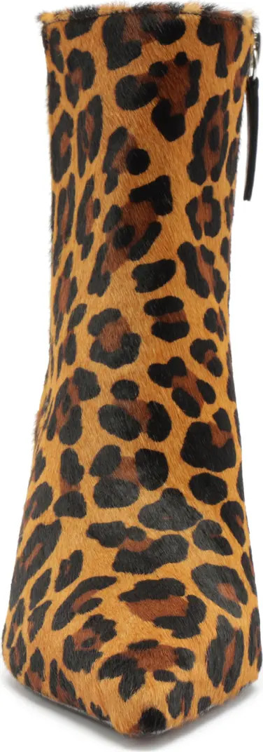 Mikki Pointed Toe Genuine Calf Hair Bootie (Women) | Nordstrom