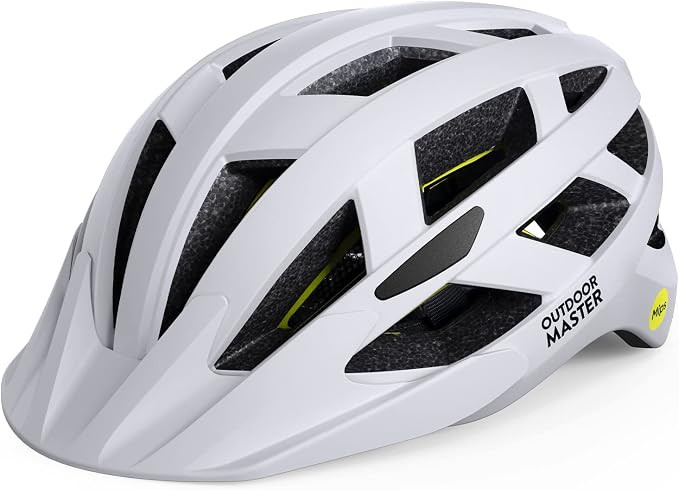 OutdoorMaster Gem Recreational MIPS Cycling Helmet - Two Removable Liners & Ventilation in Multi-... | Amazon (US)
