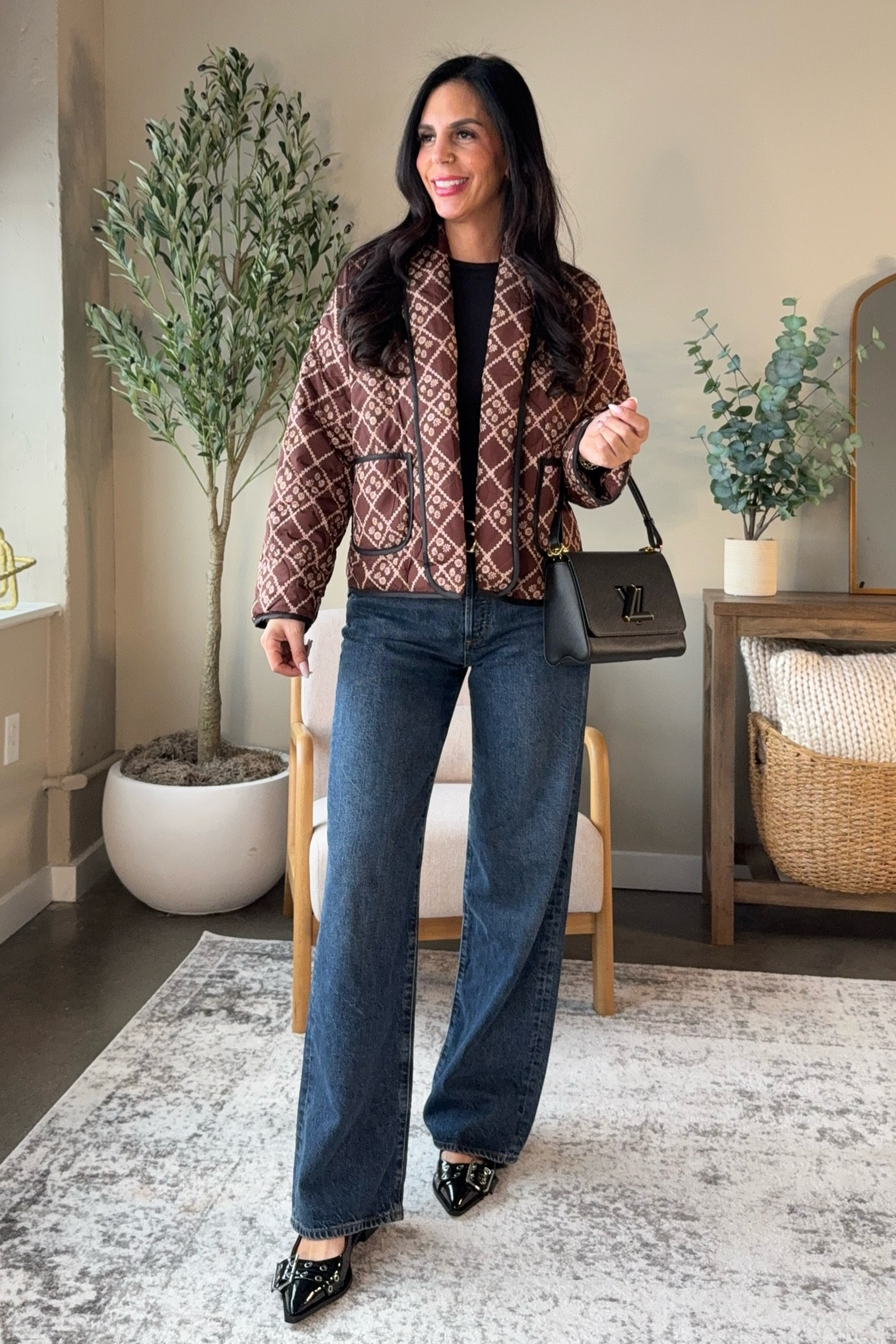 Amazon NEW look for less quilted jacket 
Size small 
Tank- small 
Denim- size 26 

#LTKSaleAlert #LTKU #LTKFindsUnder50