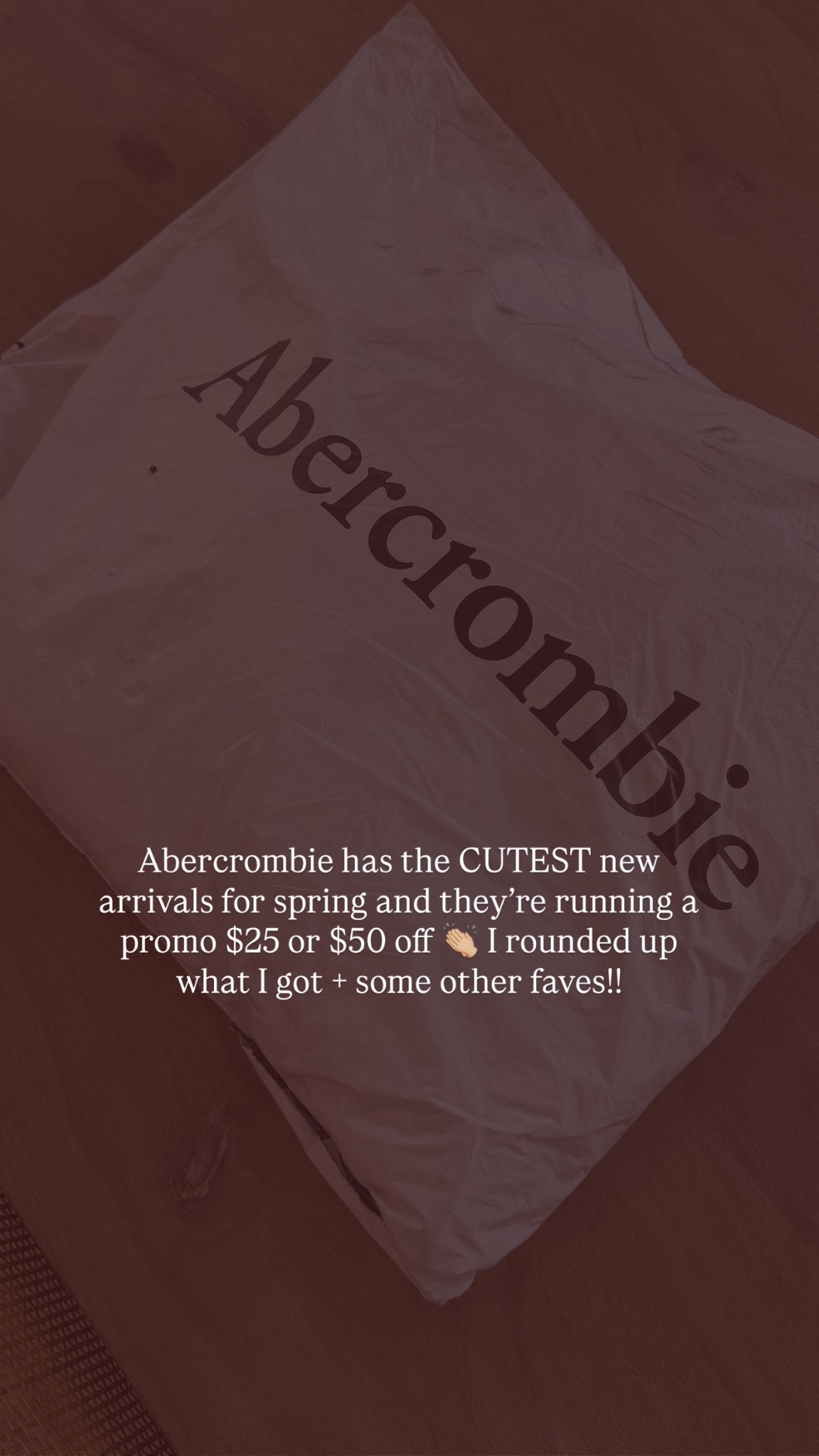 Abercrombie new arrivals for spring!  