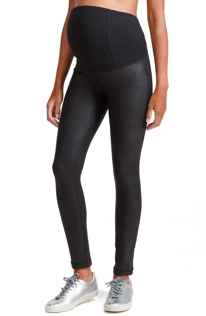 Faux Leather Maternity Leggings | Nordstrom