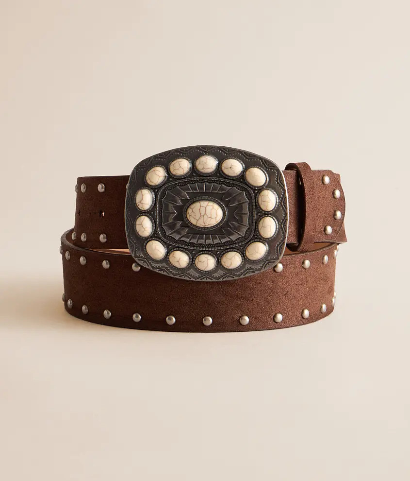 Studded Western Belt | Buckle