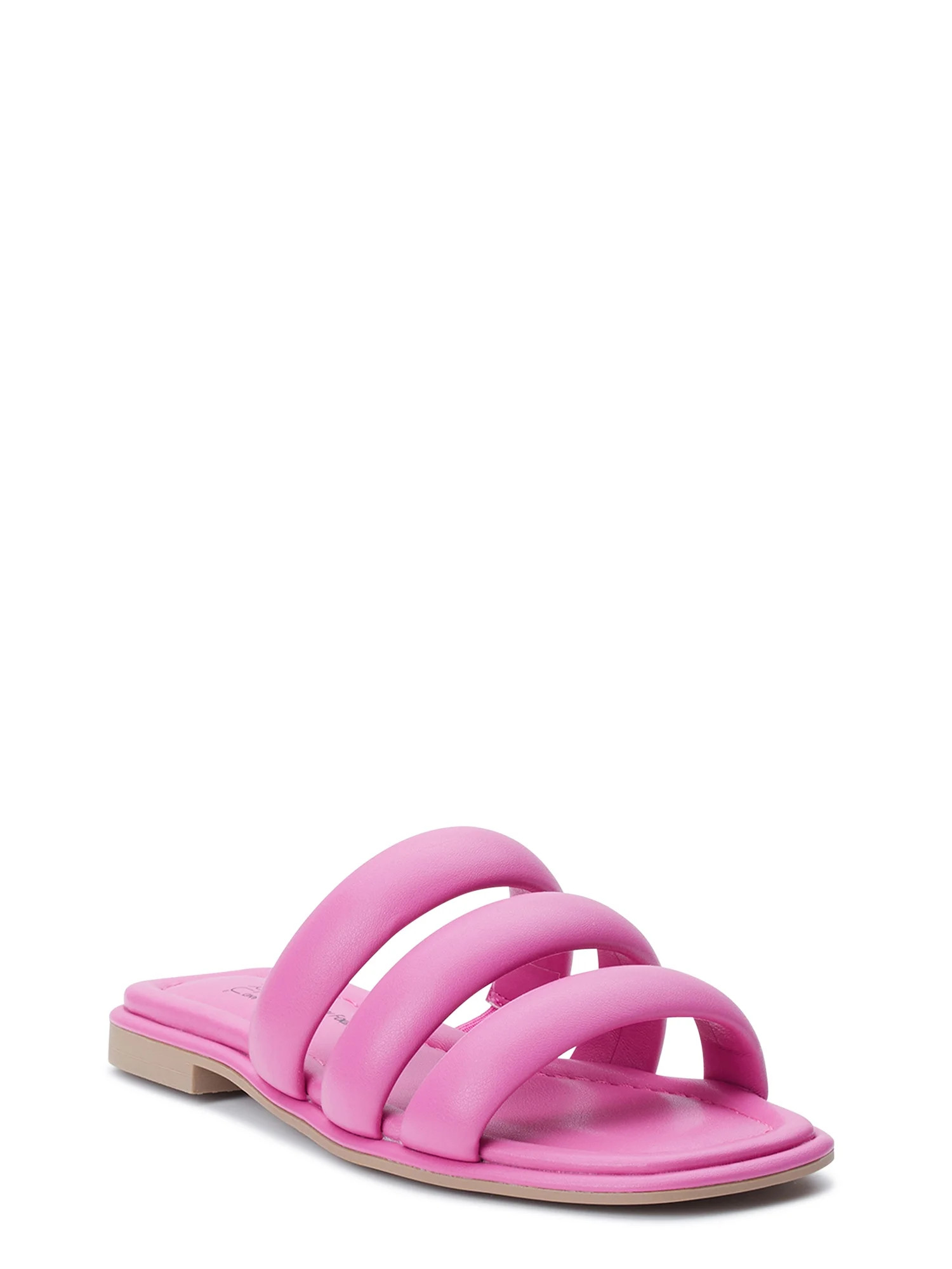 Time and Tru Women's Three Band Sandal | Walmart (US)