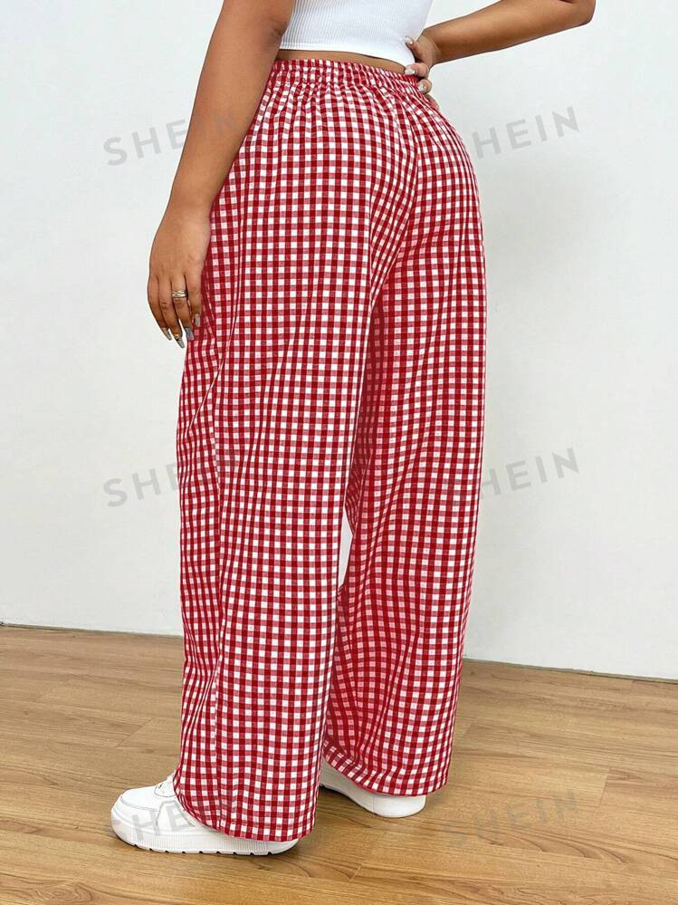 Color: Red and White | SHEIN