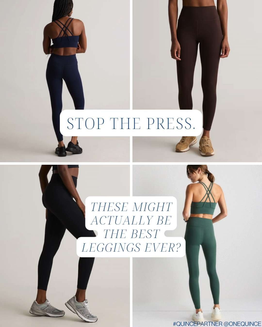 These leggings are maybe the best I've ever tried. They're so comfy, flattering, and easy for everyday wear. #quincepartner @onequince 

 #LTKfitnessgoals #LTKmomlife #LTKActive