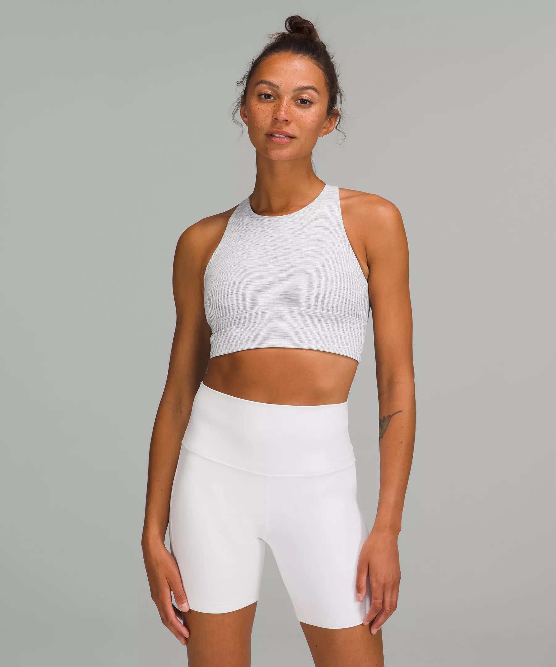 Free to Be High-Neck Longline Bra - Wild *Light Support, A/B Cup Online Only | Women's Bras | lul... | Lululemon (US)