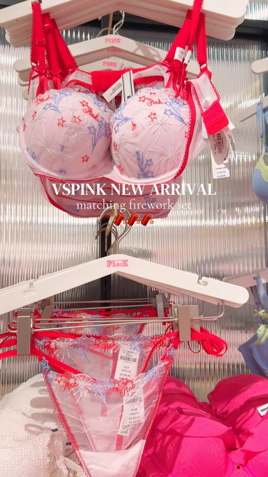 NEW AT VSPINK ✨🤍

FIREWERK MATCHING SET 🧨🦅🇺🇸⭐️

#vspink #pink #winkcollection #victoriassecret #victoriassecretpink #americana #fourthofjuly

#LTKootd #LTKSaleAlert #LTKSeasonal