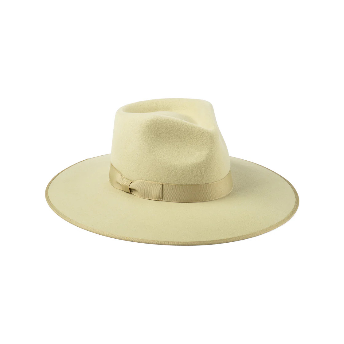 Pistachio Rancher - Wool Felt Fedora Hat in Green | Lack of Color [US] | Lack of Color US