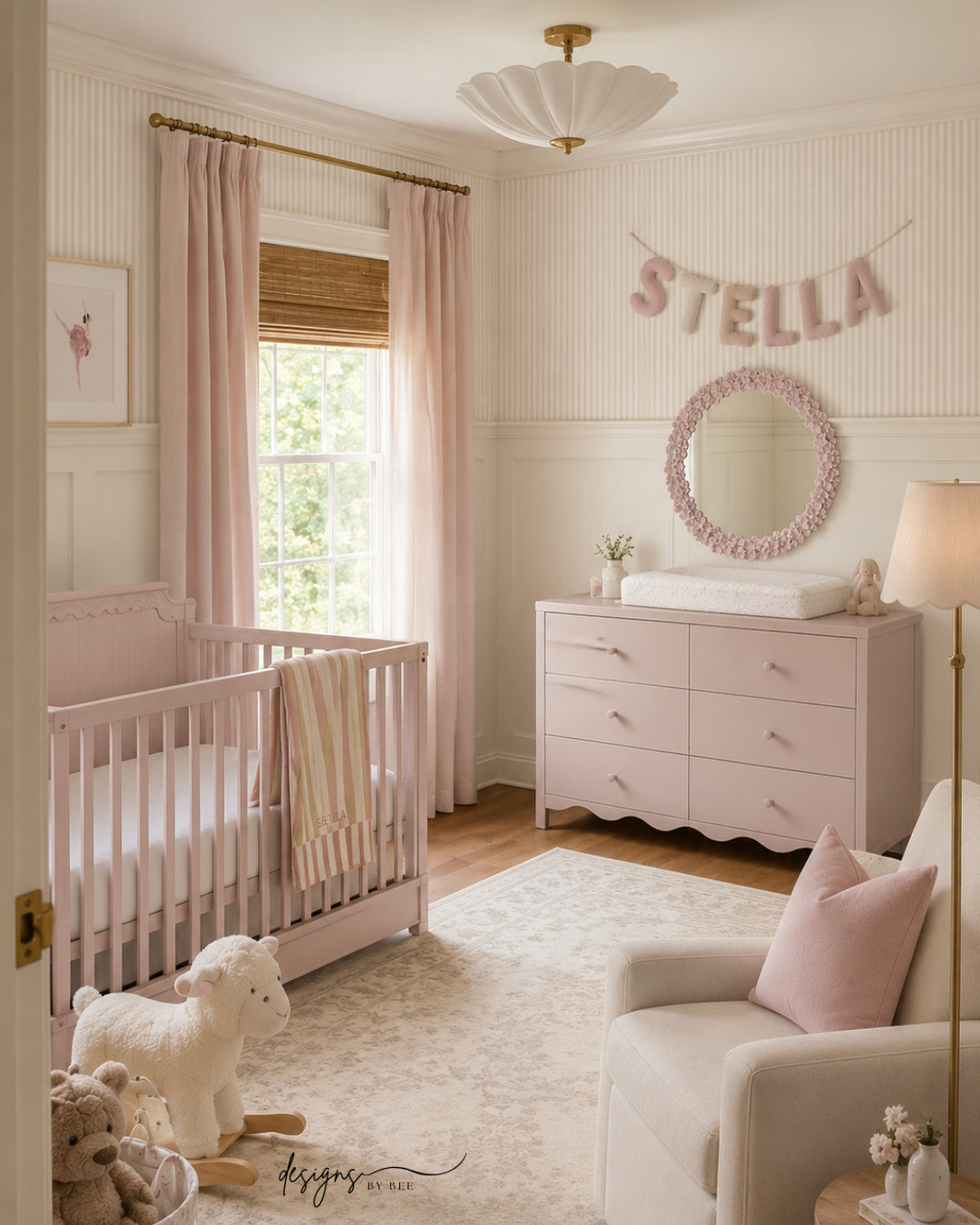 
Nursery decor, nursery mood board, baby girls nursery inspiration, cozy home decor ideas, nursery design, baby room, crib, nursery glider, baby girl, wallpaper 

 #LTKmomlife #LTKHome #LTKBaby