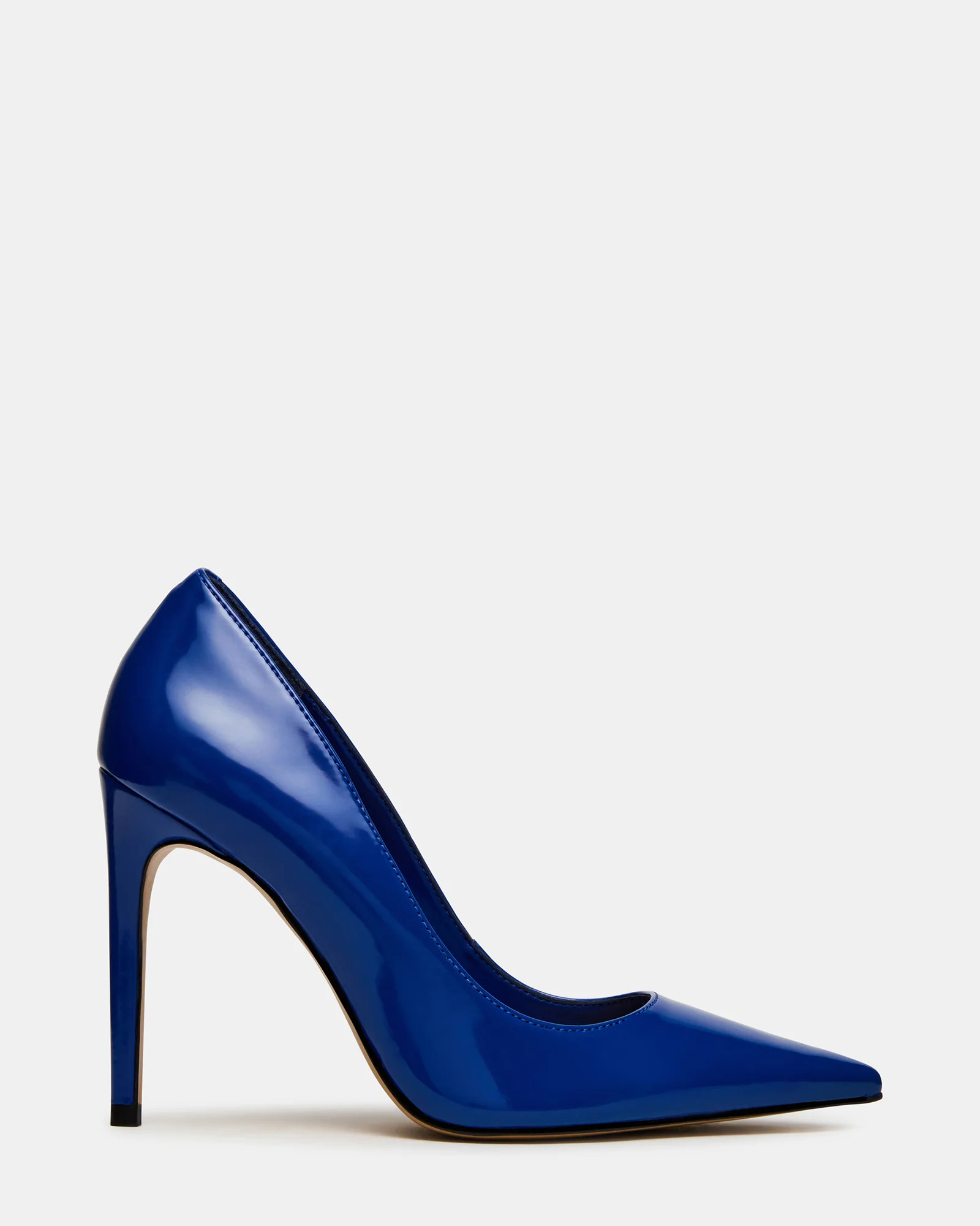 NOIR Cobalt Pointed-Toe Stiletto Pump Women's Heels | Steve Madden (US)