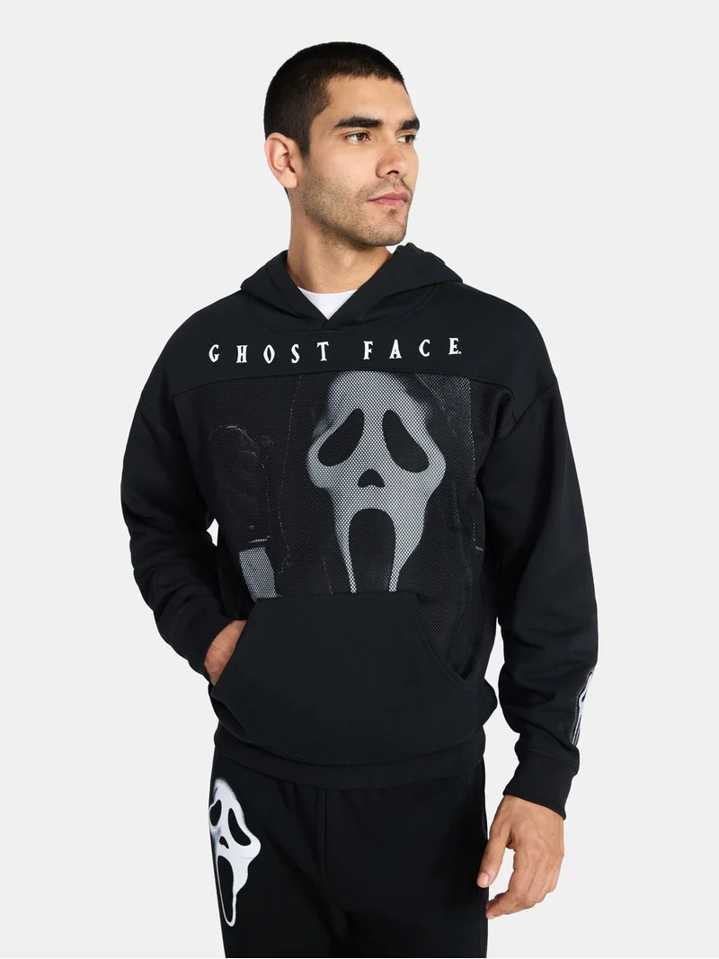 Ghostface Men's and Big Men's Graphic Hoodie with Long Sleeves, Sizes XS-3XL | Walmart (US)
