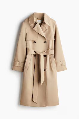Double-breasted trenchcoat | H&M (UK, MY, IN, SG, PH, TW, HK)