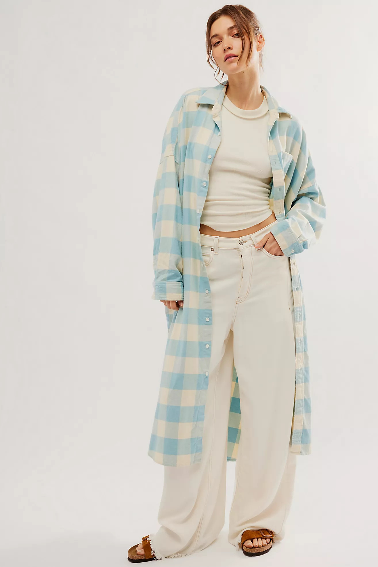 Denimist Oversized Relaxed Shirtdress | Free People (Global - UK&FR Excluded)