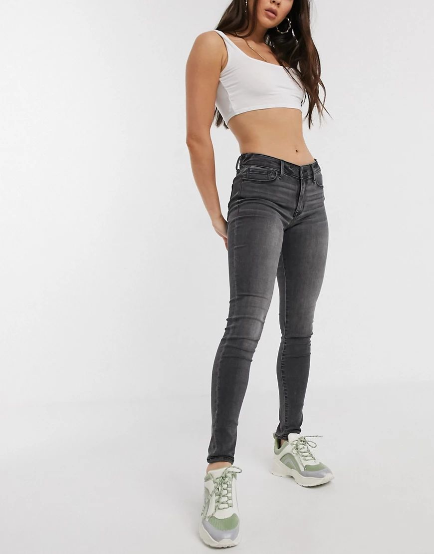 Abercrombie & Fitch jeans in grey-Black | ASOS (Global)