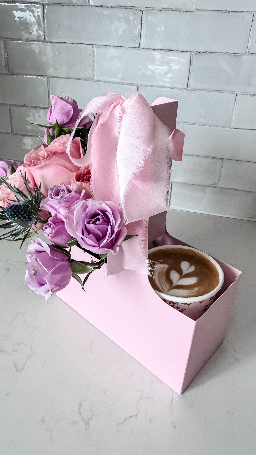 A gift that feels like a hug ☕️💐
Who would you give this to? 

Flowers are from Trader Joe's ☺️ everything else is linked! 

#LTKSeasonal #LTKValentine #LTKHome