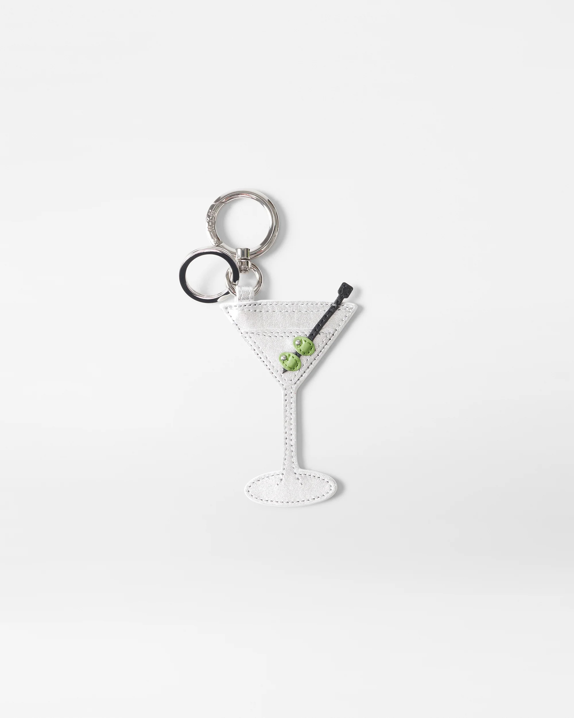 Multi Leather Martini Key Charm | MZ Wallace