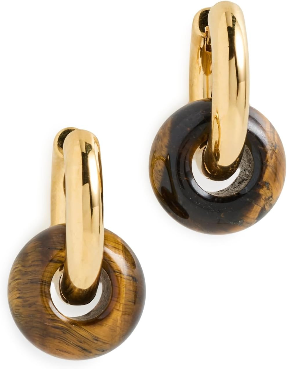 Women's Glazed Donut Hoops | Amazon (US)