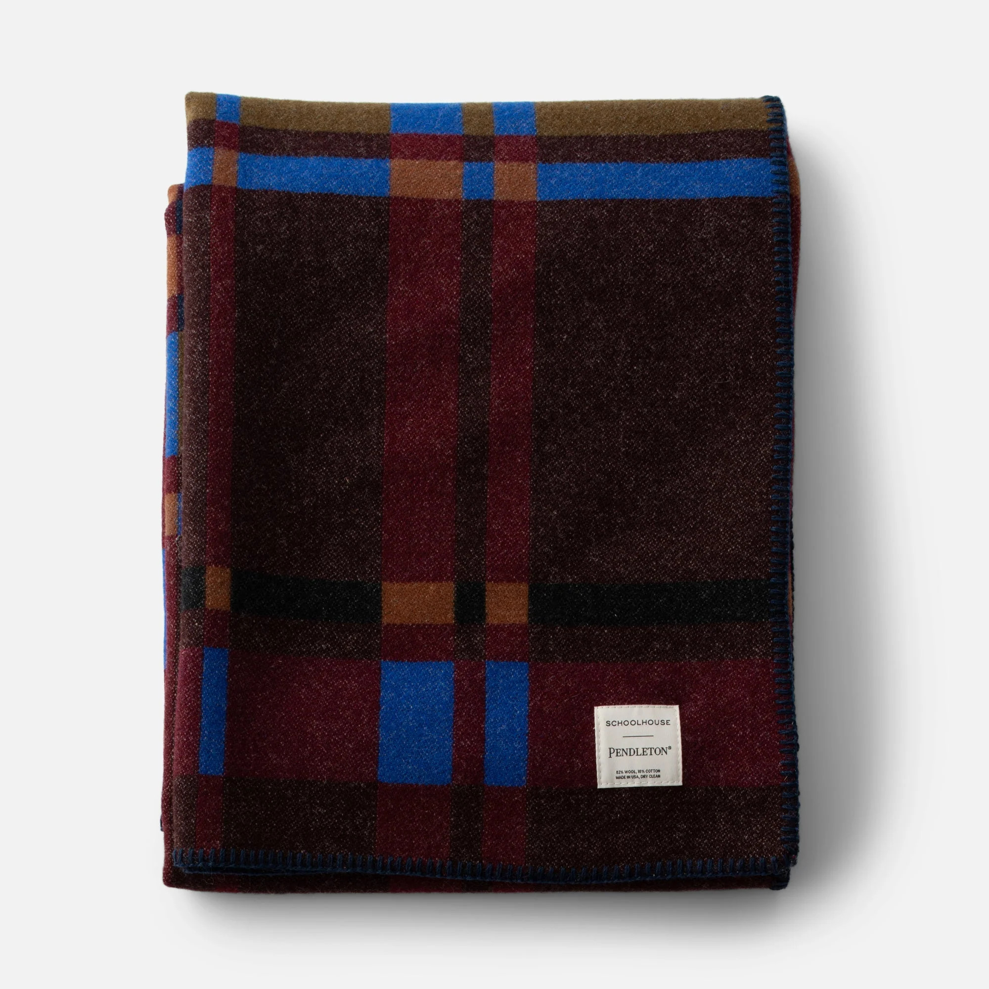 Schoolhouse x Pendleton® Abington Hall Wool Throw | Schoolhouse