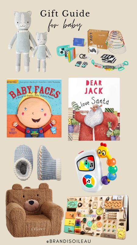 Gift guide for baby 

Gift ideas for babies, baby gifts, baby Christmas gifts 

#LTKHoliday #LTKbaby #LTKfindsunder50