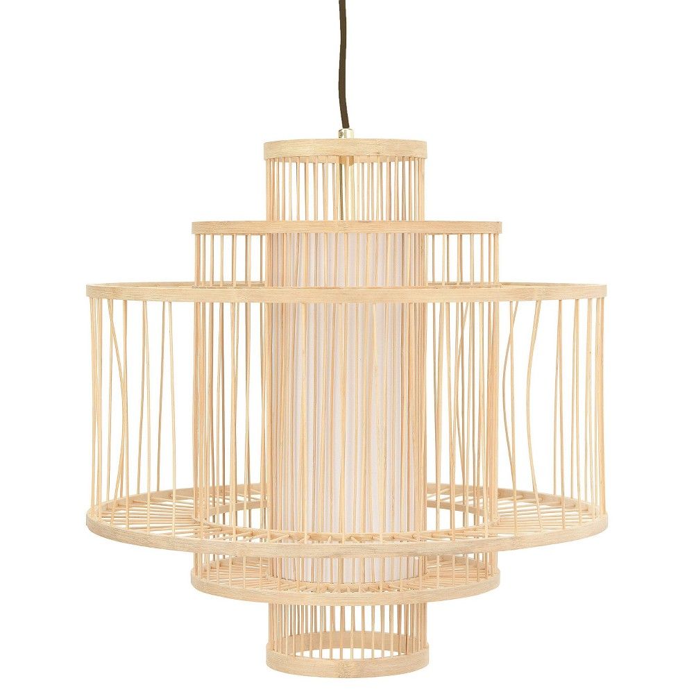 19.5"" Bamboo Pendant - 3R Studios | Target