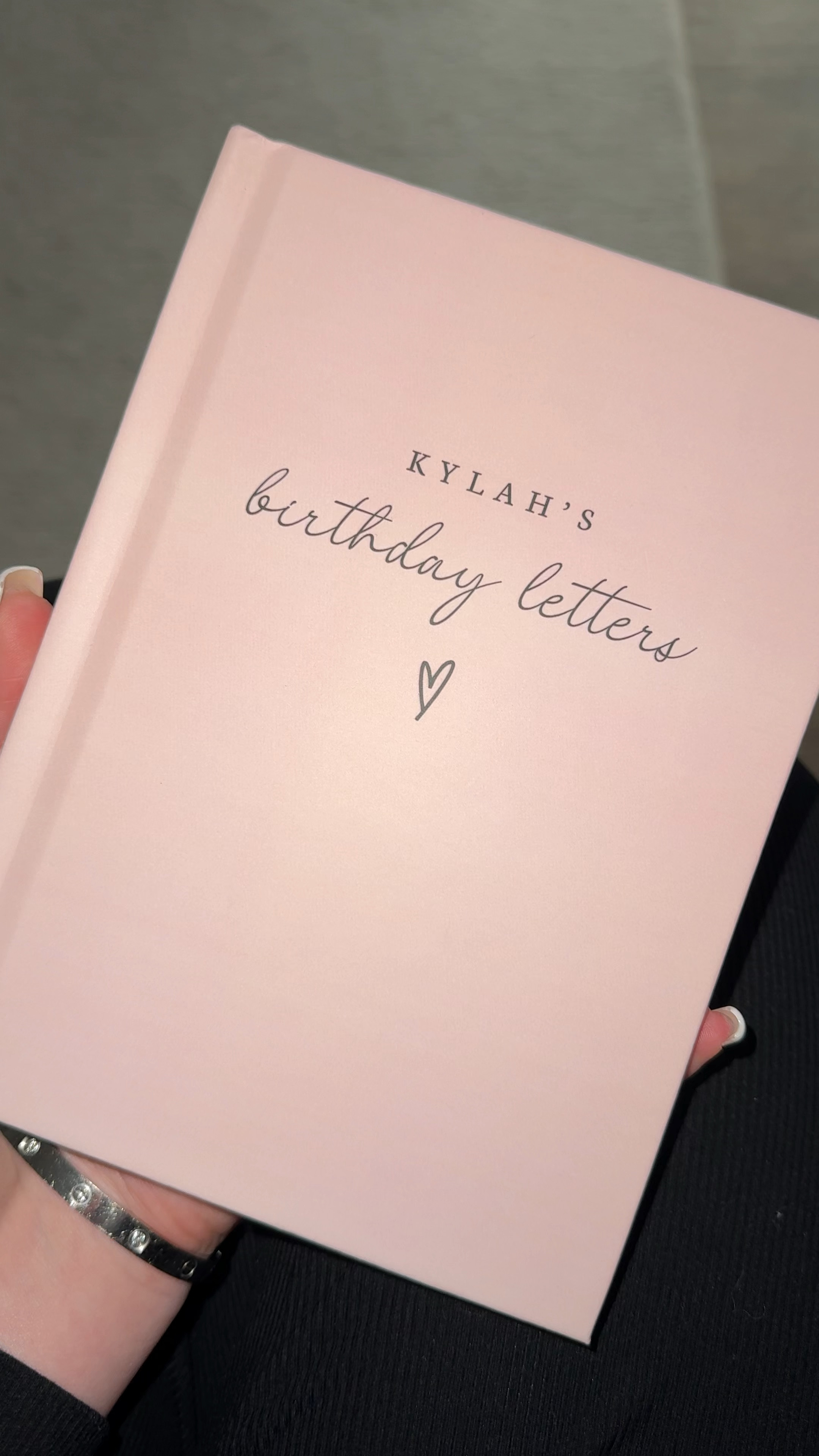 birthday letters journal 💗