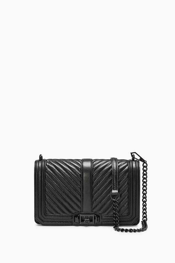 All Black Love Crossbody Bag | Rebecca Minkoff | Rebecca Minkoff US
