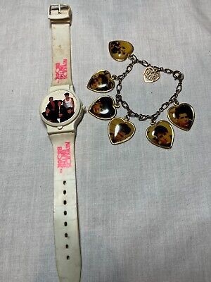 New Kids On The Block Watch and Charm Bracelet 1990  | eBay | eBay US