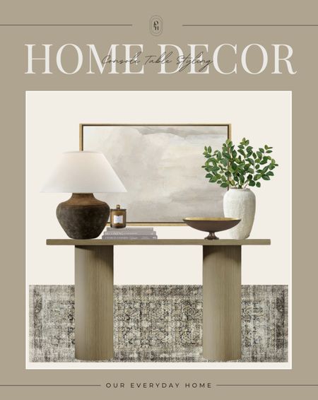 Console table styling 

Living room inspiration, home decor, our everyday home, console table, arch mirror, faux floral stems, Area rug, console table, wall art, swivel chair, side table, coffee table, coffee table decor, bedroom, dining room, kitchen,neutral decor, budget friendly, affordable home decor, home office, tv stand, sectional sofa, dining table, affordable home decor, floor mirror, budget friendly home decor, dresser, king bedding, oureverydayhome 

#LTKHome #LTKStyleTip #LTKFindsUnder50