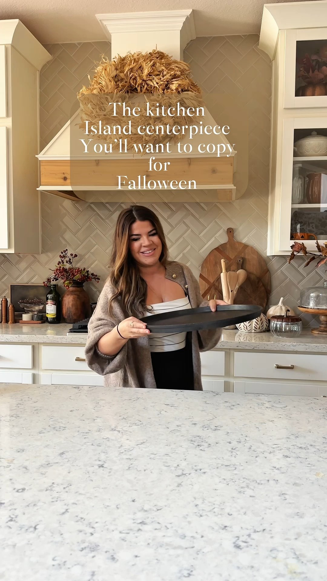 Comment Fall for links
The kitchen island centerpiece you'll want to copy this fall + I used my new fall stems with the viral round tray and a few cozy pieces to create the perfect layered look. It instantl makes the whole kitchen feel warm + inviting!
Would you style your fall centerpiece like this? »
#fallcenterpiece #fallhomedecor #kitchenislanddecor #fallstyling #falldecorideas #cozyfallhome #fallinspo #falldecor #homedecorinspo #cozyliving #seasonaldecor #falldecor2025 #falltablescape #kitchendecor #fallvibes


#LTKSeasonal #LTKHome #LTKFallSale