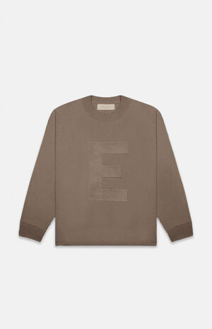 Essentials Fear Of God Kids Wood Crew Neck Sweatshirt | PacSun | PacSun
