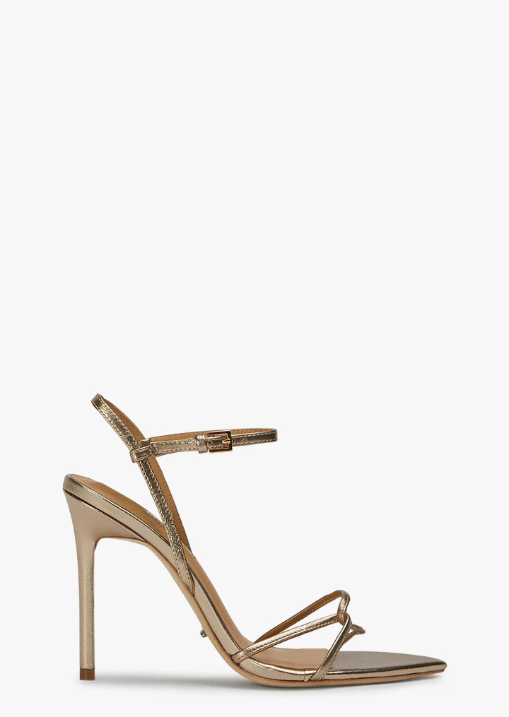 Maya Amber Nappa Metallic Heels | Heels | Tony Bianco | Tony Bianco (Australia & New Zealand)