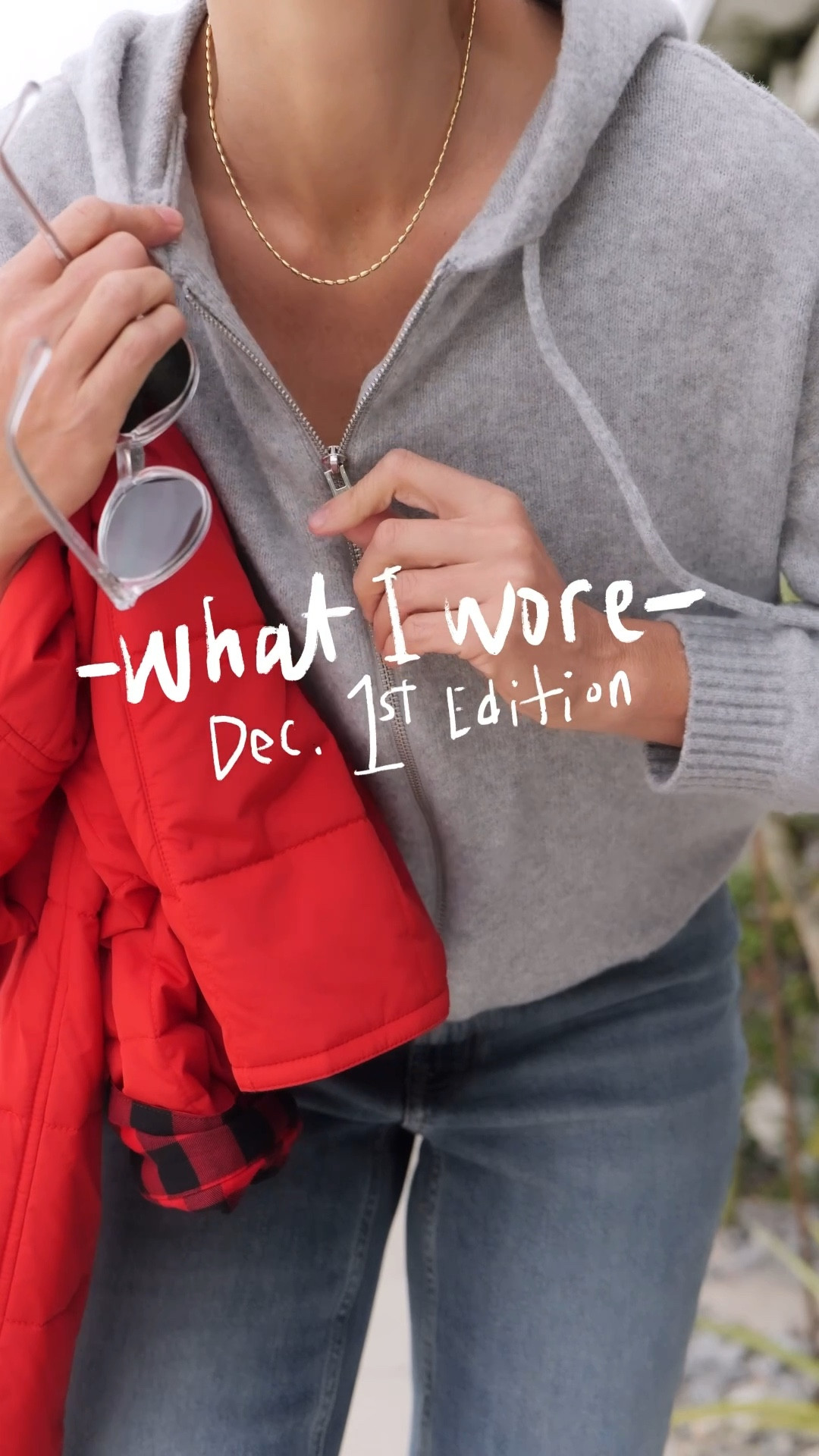 Soft thin hoodie zip sweater: xsmall
Target woolerich puffer jacket: small
Everlane 90’s cheeky jeans: 26
Blundstone dress boots 

#LTKgrwm #LTKHoliday #LTKootd