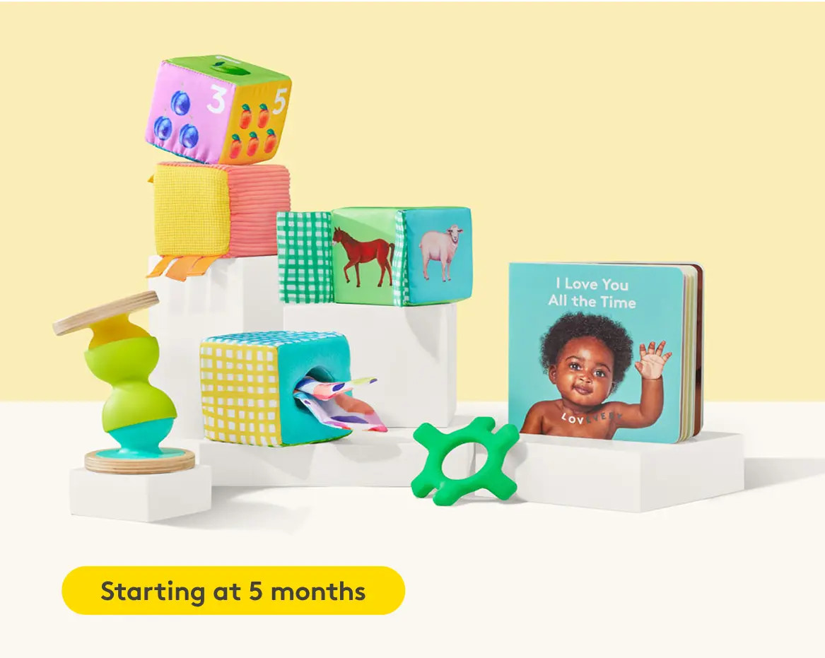 Baby Movement Mini Kit | Gross Motor Development Toys for 5+ Months Old | Lovevery | LOVEVERY