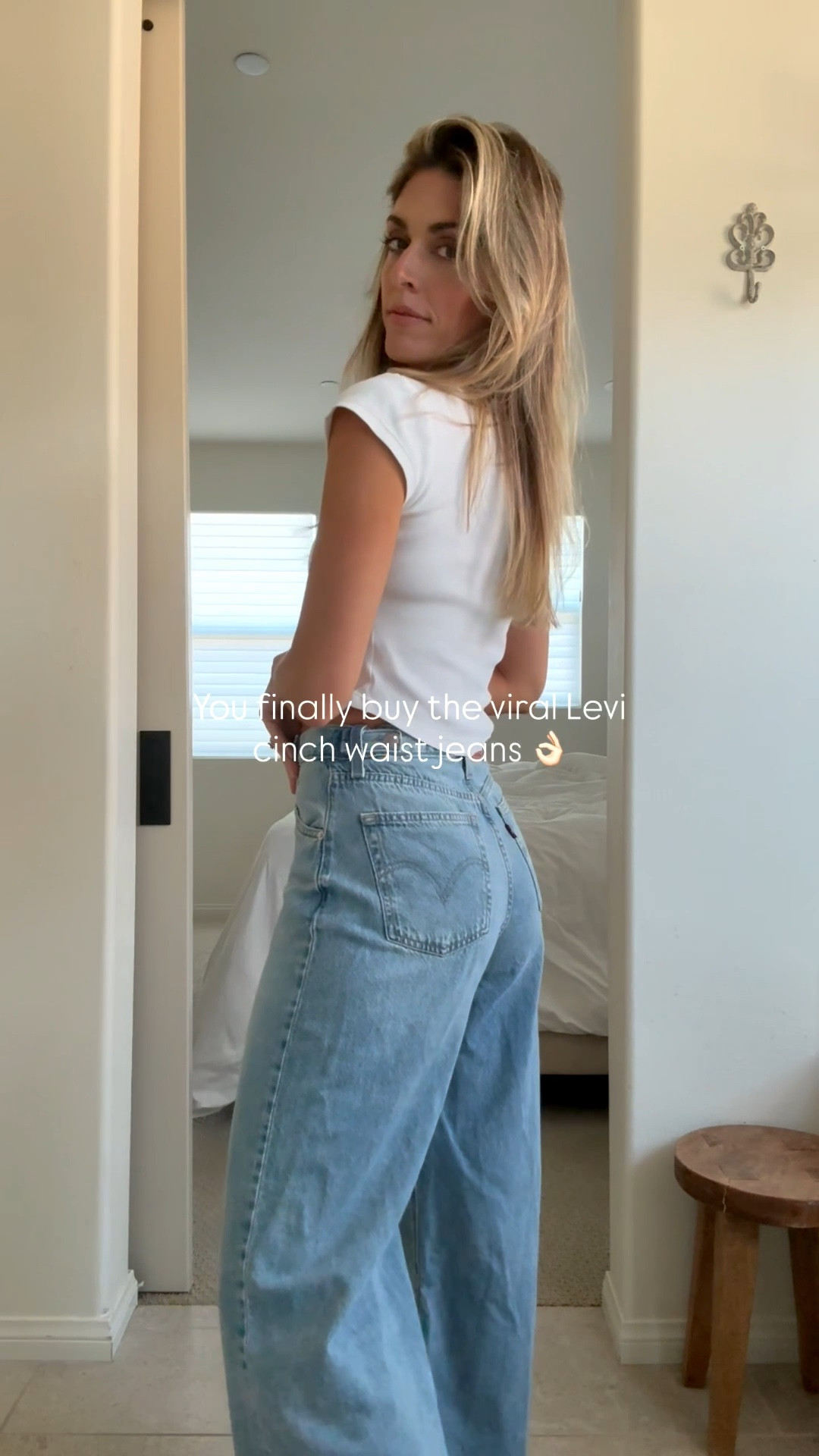 I really don’t know why I waited so long to buy these!! And they’re a part of the Amazon spring sale and only $50 right now 🙌🏻 Soft material, adjustable waist, wide leg fit and so comfy! I went with my true size 27. Trust me when I tell you these jeans are so good!! 👏🏼

Amazon, Amazon spring sale, Levi’s, denim, wide leg denim, cinch waist denim, comfy everyday outfit, mom style, mom outfits, casual daytime outfit, denim outfit 

#LTKSaleAlert #LTKgrwm #LTKootd