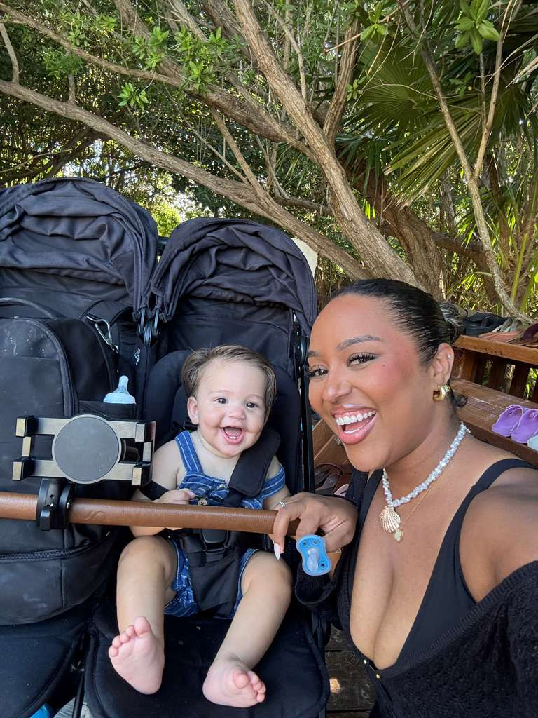 On-the-go made easy ✨ Double stroller setup with all the essentials — tablet holder, paci, and everything we need for smooth outings. 👶👶🖤

#MomLife #OnTheGo #StrollerSetup #BabyEssentials #ToddlerLife #AmazonFinds #NunaStroller #ParentingMadeEasy #FamilyOutings #EverydayMoments
 

 #LTKmomlife #LTKTravel #LTKBaby