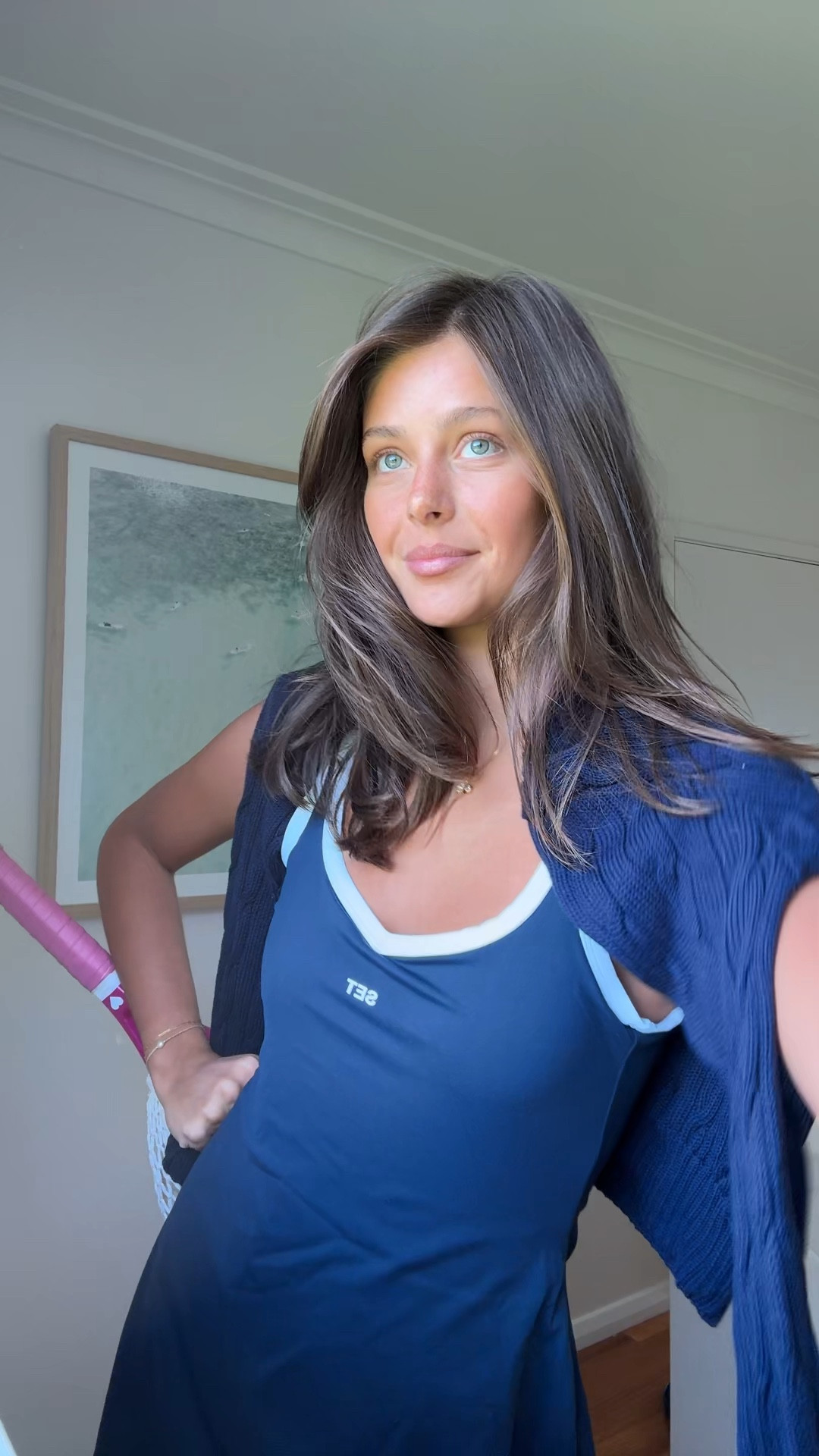 my favourite activity 🌸🎾🤍

Dress - SET Active (sized up to a Medium - as 182cm so didn’t want it super short on me)
Knit - Ralph Lauren (size large)
Shoes - New Balance (size 10 - side note feels like you’re running on a cloud ☁️!!!) 
Socks - Nike
Bag - Longchampp
Necklace & ring - Kate & Kole
Bracelets - By charlotte, Sarah & Sebastian, Ring Concierge

#LTKfitness #LTKsummer #LTKaustralia