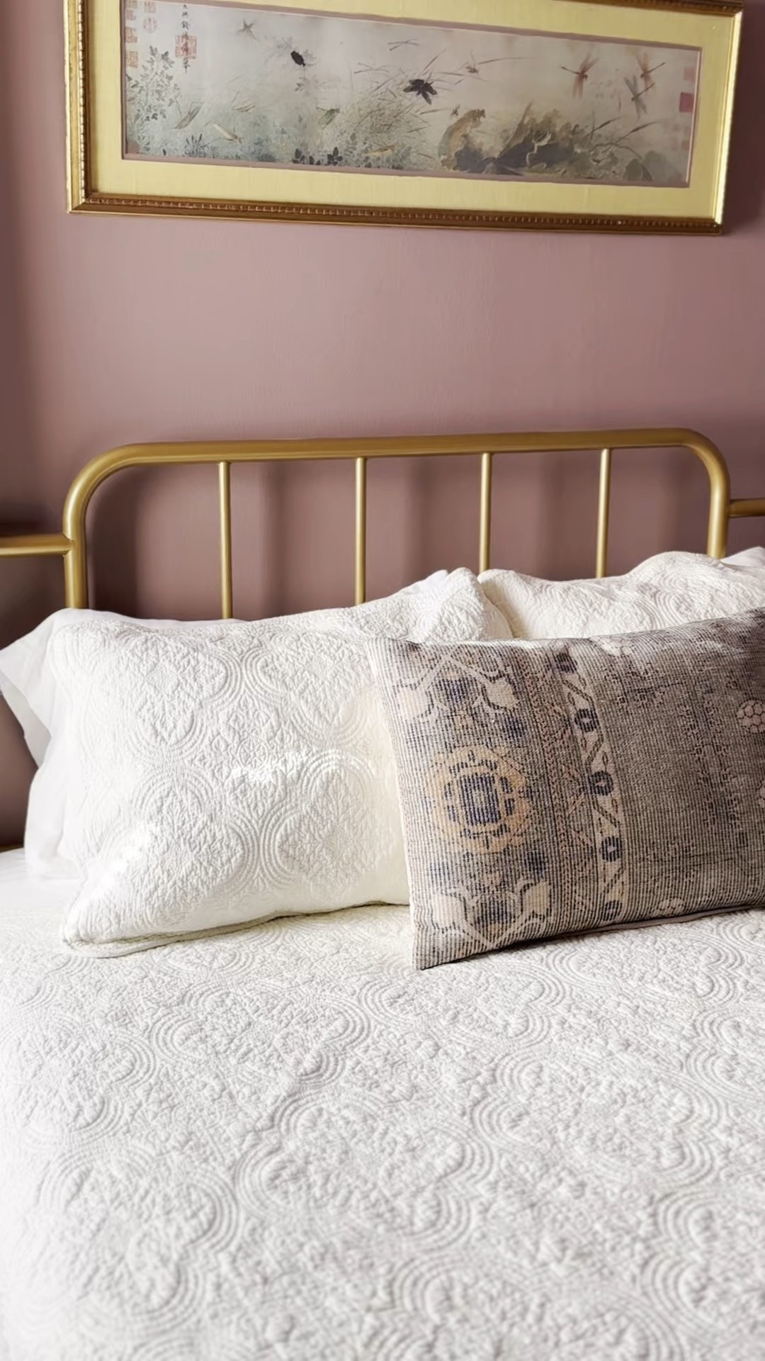 We called it the pink room because… it’s very pink. Well, mauve, really. But also very cozy, very cute, and very well designed.

“Blackberry Mocha” by @behrpaint 

#behr #pink #colordrenching #airbnb #bedroominspo

#LTKHome