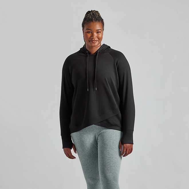 Freely Women's Jackie Overlap Plus Size Hoodie | Academy | Academy Sports + Outdoors