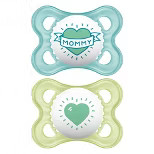 MAM Love & Affection Pacifier 0-6 Months - 2ct Blue | Target