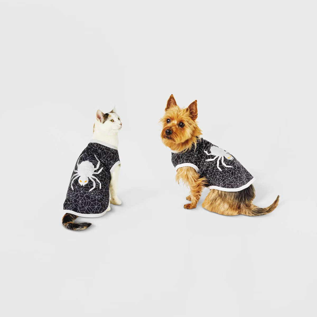 Halloween Graphic Spider Dog and Cat T-Shirt - Black - Hyde & EEK! Boutique™ | Target