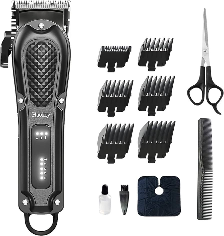 Haokry Hair Clippers for Men Professional - Cordless&Corded Barber Clippers for Hair Cutting & Gr... | Amazon (US)