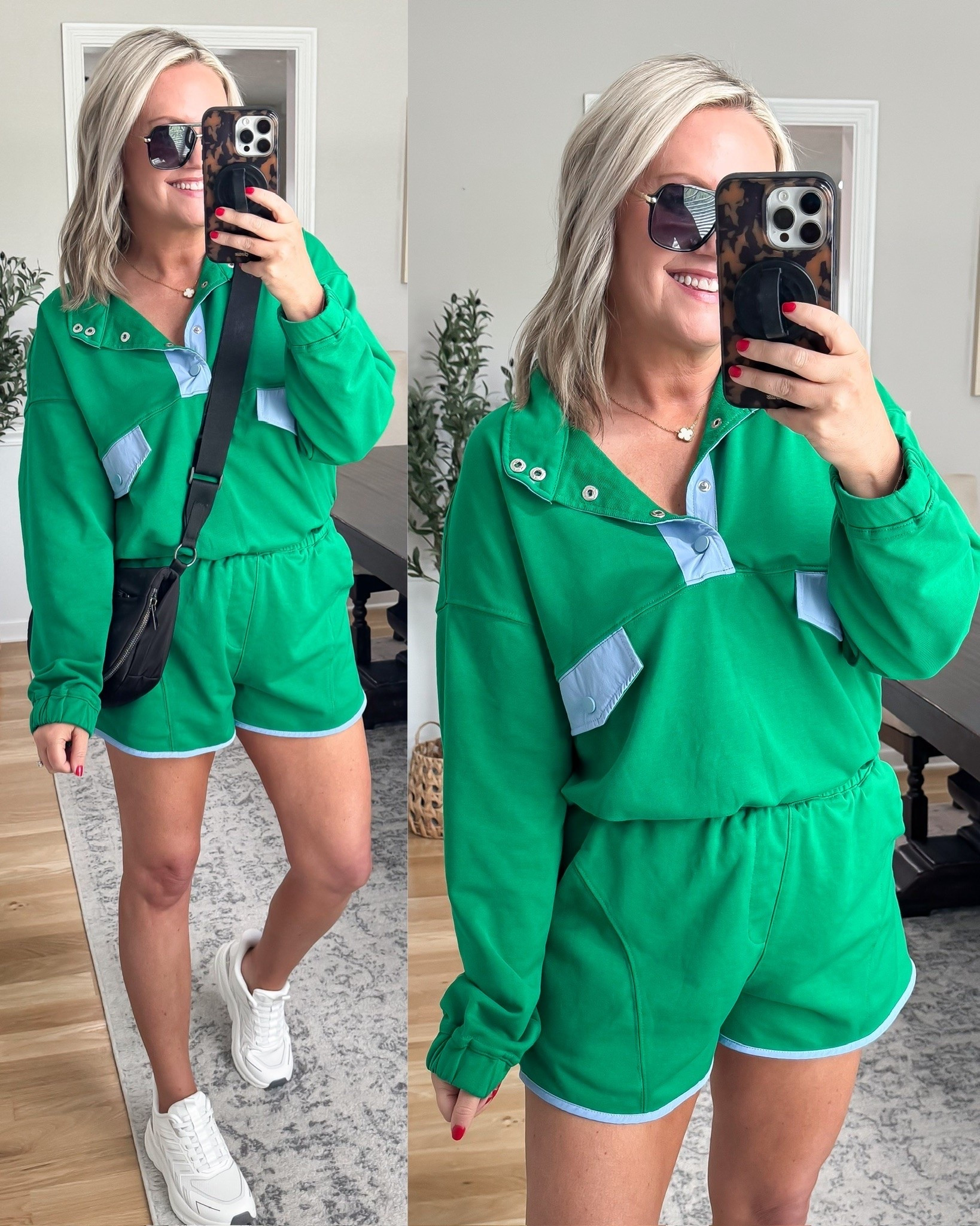 This green set with playful blue details is a fresh and vibrant pick for summer days. Comfortable, stylish, and perfect for casual outings or brunch with friends. 

Green outfit, blue accents, summer set, casual style, coordinated look, everyday chic, comfy summer outfit, lovelylifestyling

#LTKootd #LTKSeasonal #LTKTravel