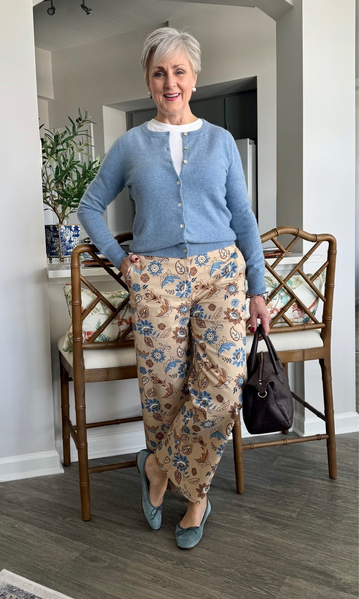 Quince cardigan and floral pants ✨

#LTKootd #LTKSeasonal #LTKOver40