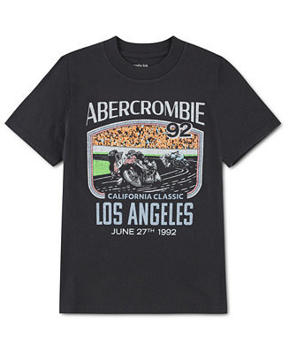 abercrombie kidsBoys' Crewneck California Classic T-Shirt | Macy's